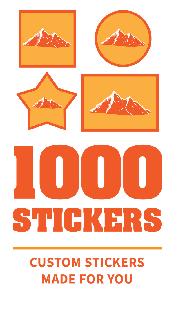 1000 Stickers